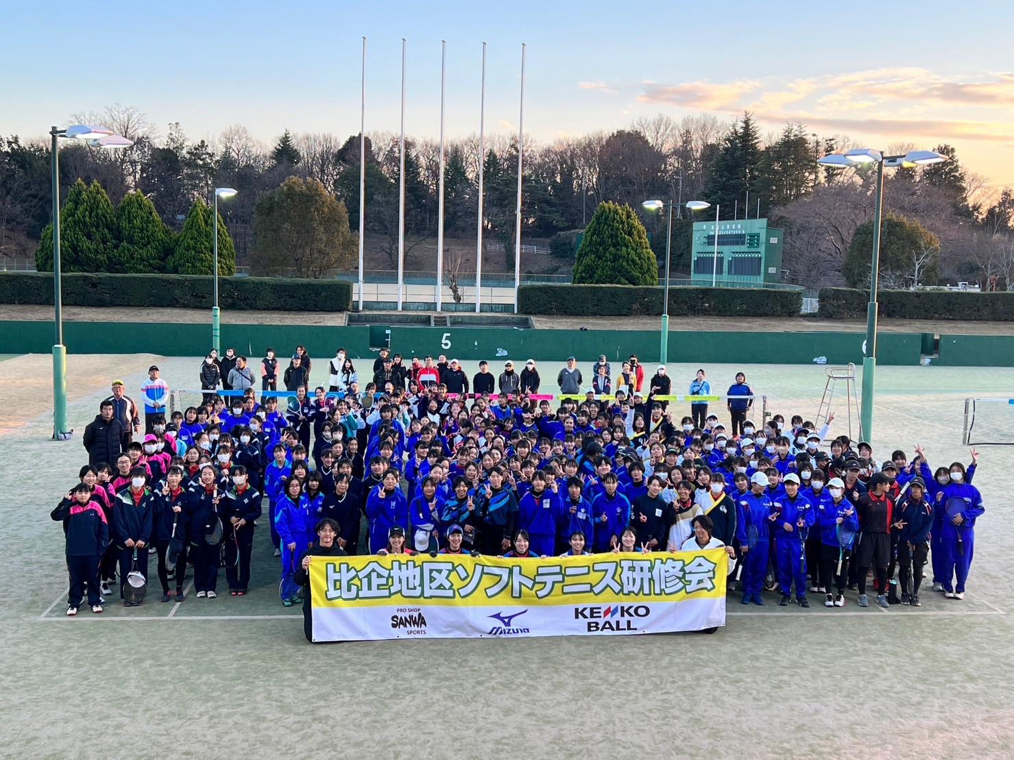 比企地区ソフトテニス研修会